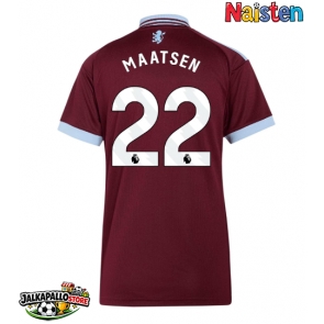 Aston Villa Ian Maatsen #22 Kotipaita Naisten 2026-27 Lyhythihainen